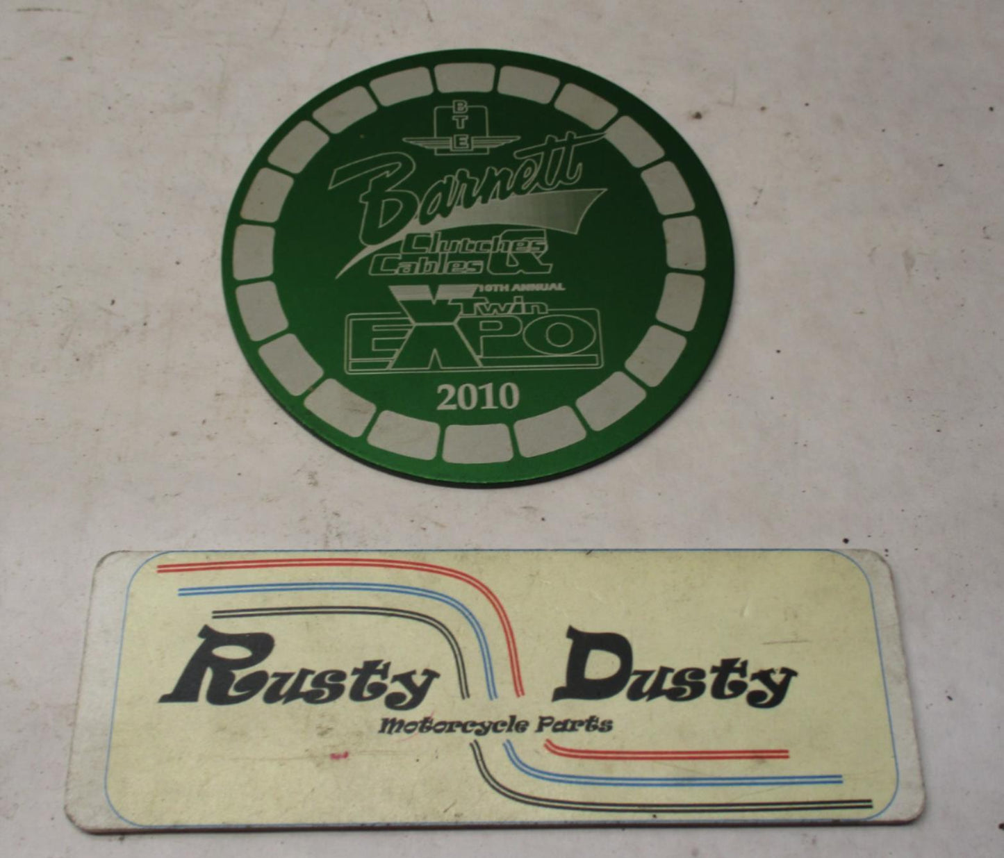 Barnett Clutch Cable Twin Expo 2010 Kick Side stand Plate Promo item
