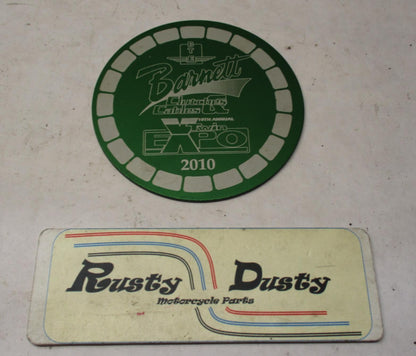 Barnett Clutch Cable Twin Expo 2010 Kick Side stand Plate Promo item