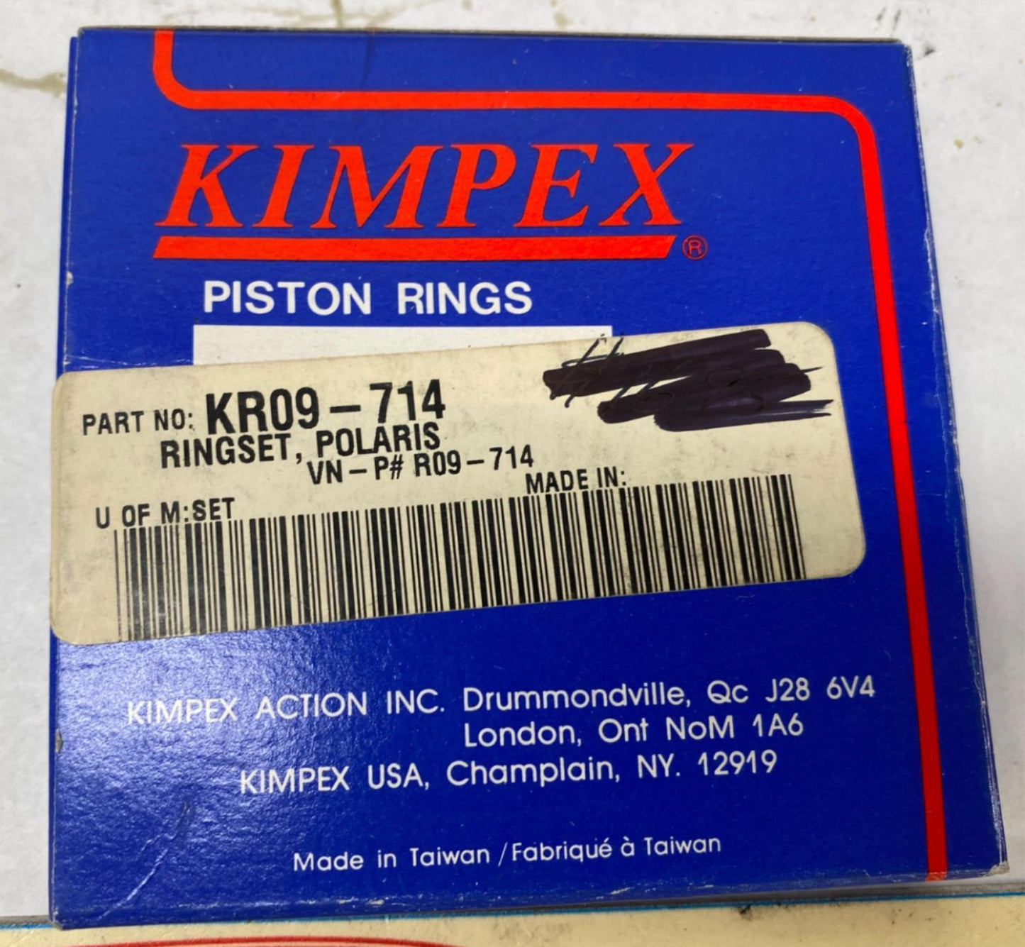 Kimpex Piston Rings 293993 Polaris KR09-714