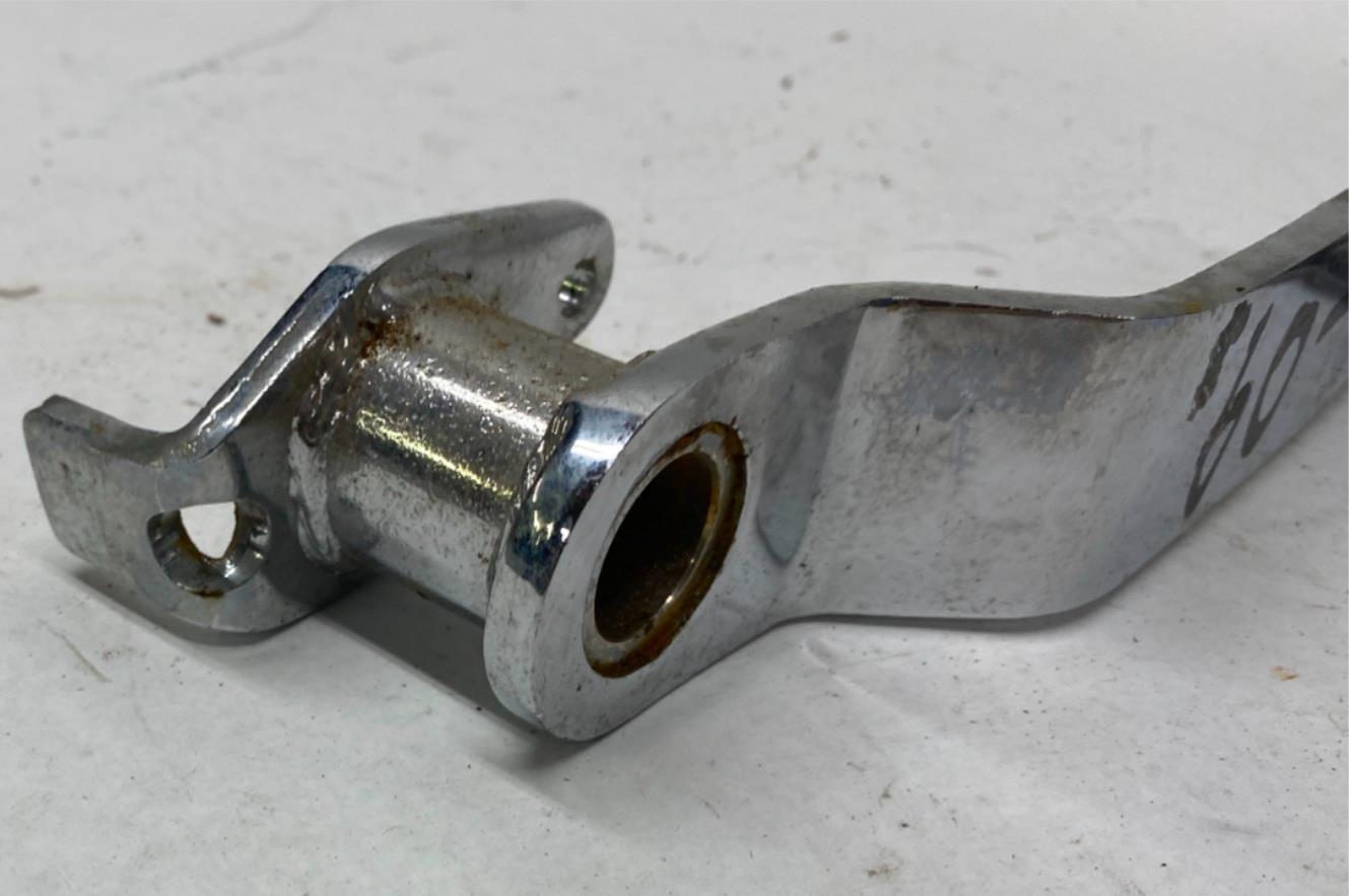 Harley Davidson  Dimpled Chrome Rear Brake Pedal Control Big Twin