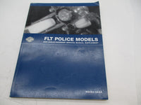 Harley Davidson Official 2006 FLT Police Service Manual Supplement 99483-06SP