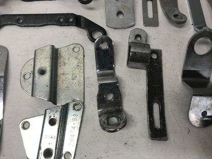 Huge Mixed Lot of Harley Misc Brackets Clamps Air Breather, Exhaust Sportster