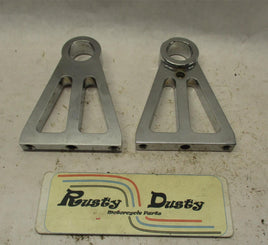 Harley Davidson License Plate Mounting Brackets Polished Aluminum