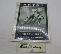 Harley Davidson Genuine NOS 1972-1999 XR750 Racing Parts Catalog 99442-99R