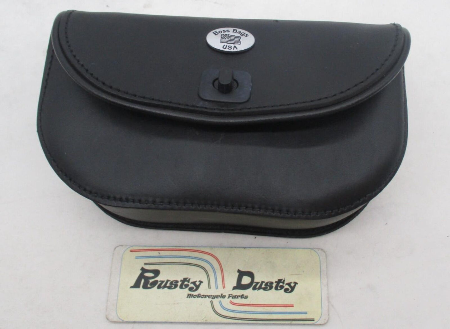 Harley Davidson Boss Bags Fork Windshield Tool Bag Pouch 9"x3"x5.5"