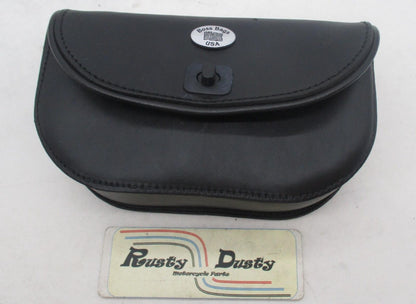 Harley Davidson Boss Bags Fork Windshield Tool Bag Pouch 9"x3"x5.5"