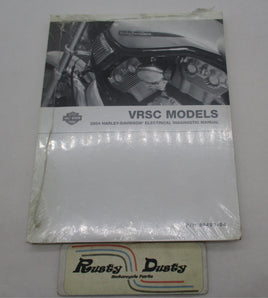 Harley Davidson Official 2004 VRSC Models Electric Diagnostic Manual 99499-04