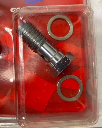 Goodridge Chrome 3/8 10mm 90 degree Banjo Fitting # 599-03CH