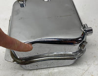 Harley Davidson Chrome Shovelhead Oil Tank w/ Temp Gauge Cap Late 70's 80's