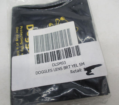 Replacement Lenses for Dog Goggles ILS Doggles Yellow Small SM DLSM03