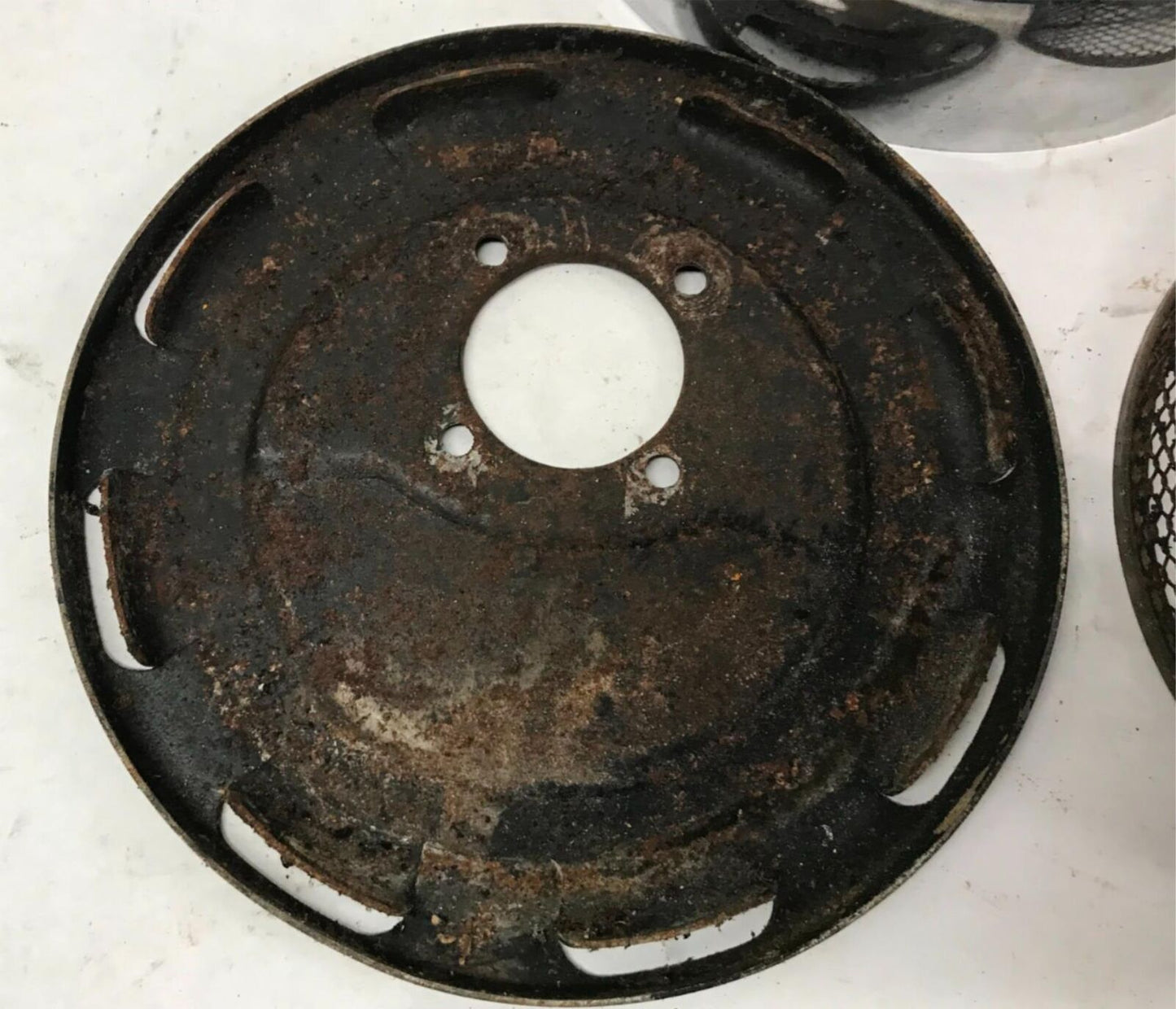 Harley Davidson 7" Linkert Carb Air Cleaner Assembly w/ Backing plate & cover