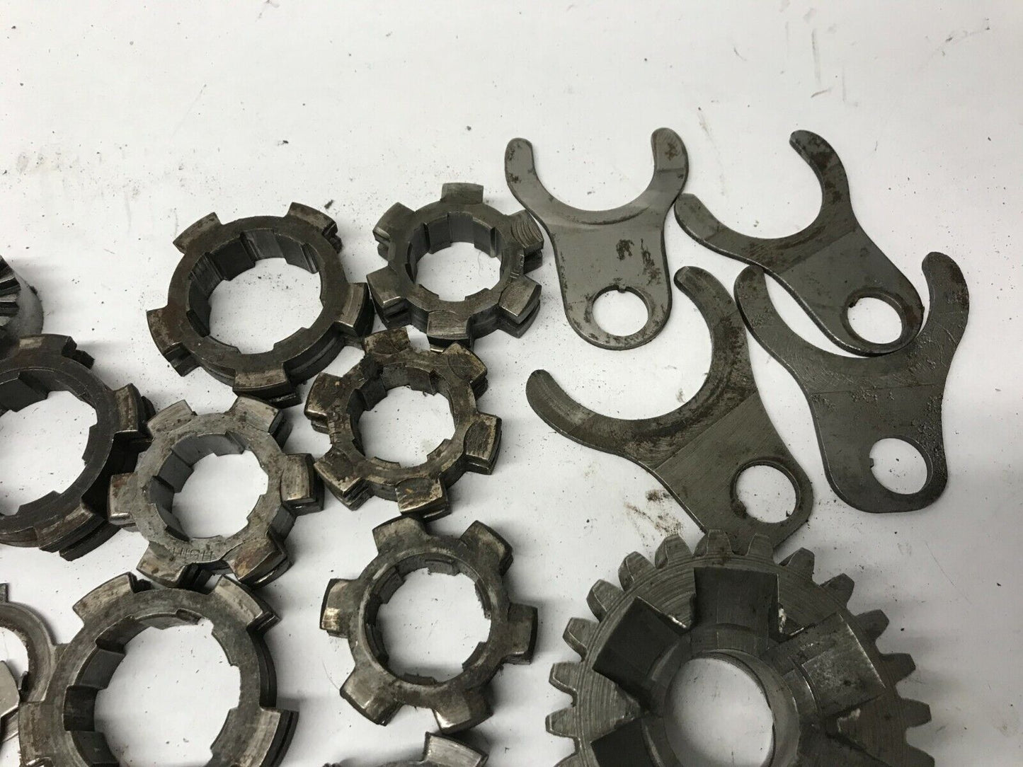 Huge lot OEM Transmission Gears Harley Clutch Gears FL FX FXR