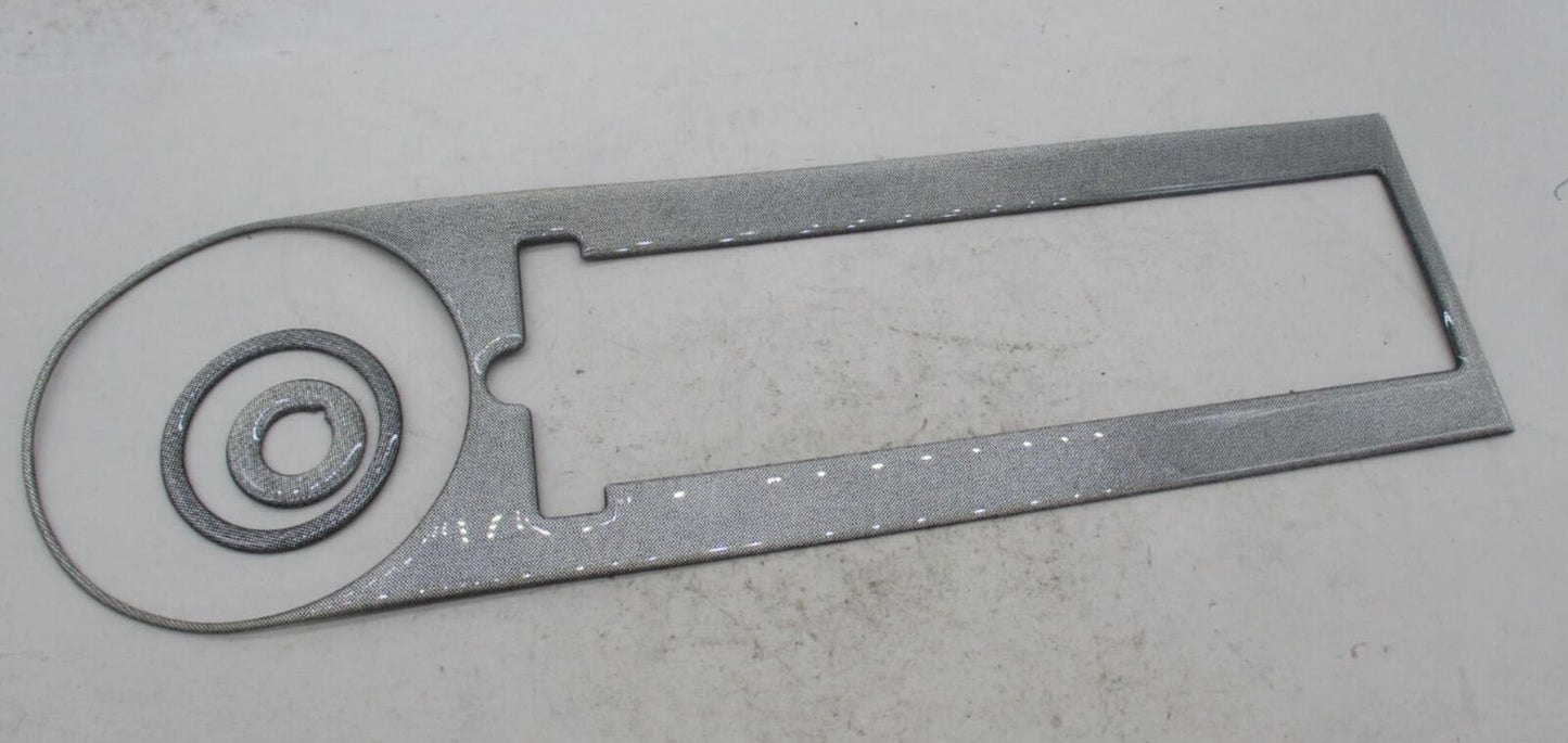 Harley Davidson 94-07 FLHR Road King Silver Dashinator Gas Fuel Tank Dash insert