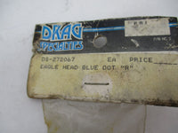 Harley Davidson Drag Specialties Eagle Head Blue Dot "R" DS-272067