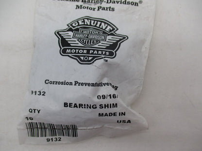 Lot of 9 Harley Davidson Genuine NOS Roller Bearing Shims 9132