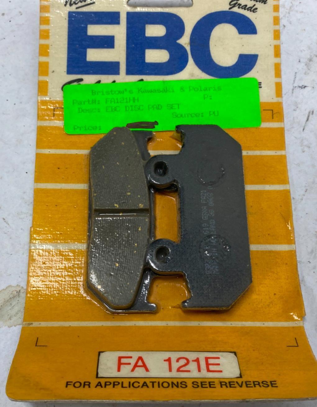 EBC FA121HH / FA121E Brake Pads Honda CBR600F Hurricane