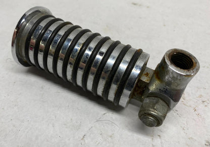 Harley Davidson Chrome Ribbed Single Rider Foot peg Highway Peg