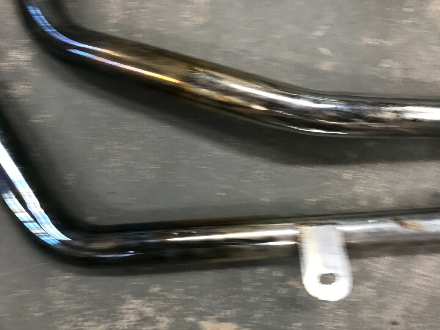 Harley Ironhead sportster Shovelhead 1 ¾” slash cut Straight exhaust drag pipes