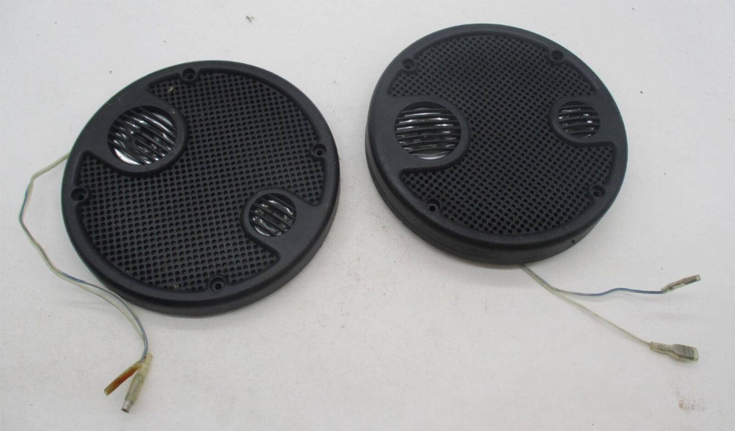 Pair of Harley Davidson Speaker Grill Covers with Integrated Tweeters
