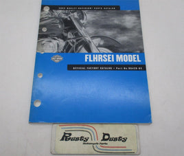 Harley Davidson Official Factory 2002 FLHRSEI Parts Catalog 99428-02