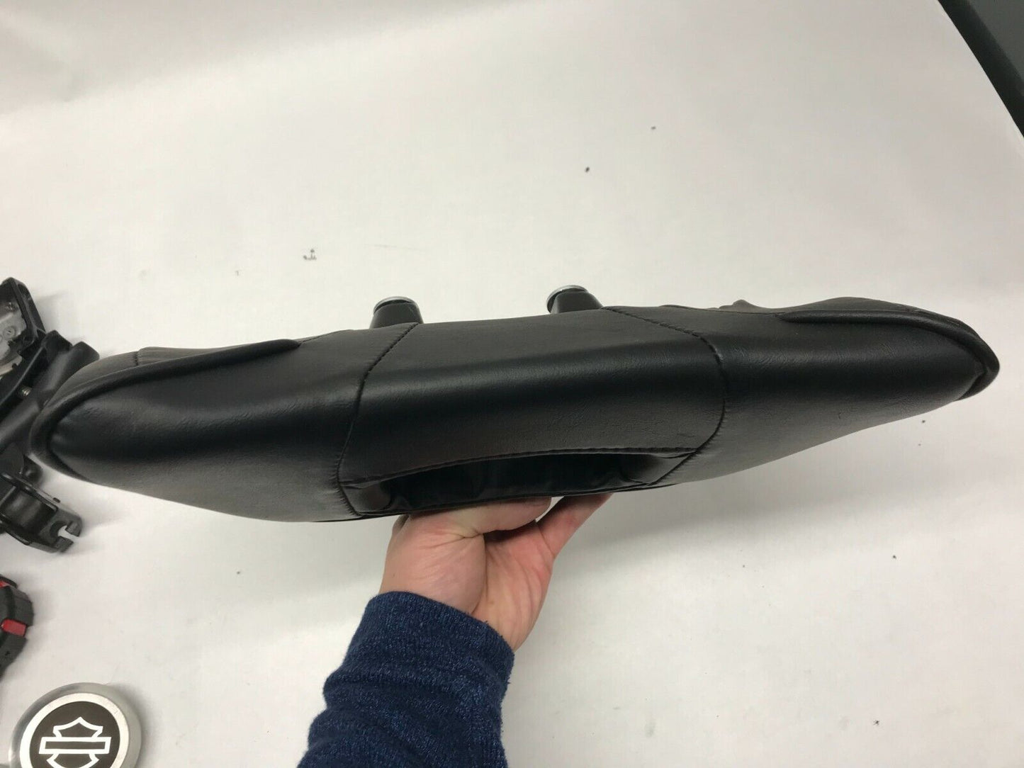 OEM Harley Davidson Touring Passenger Backrest support Tour pack Pad