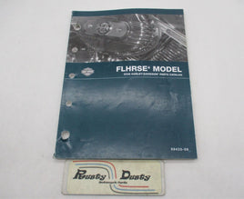 Harley Davidson Official Factory 2008 FLHRSE4 Parts Catalog 99433-08