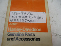 Harley Davidson Genuine NOS AMF 1953-1964 FL Piston Ring Set 0.030 22357-53