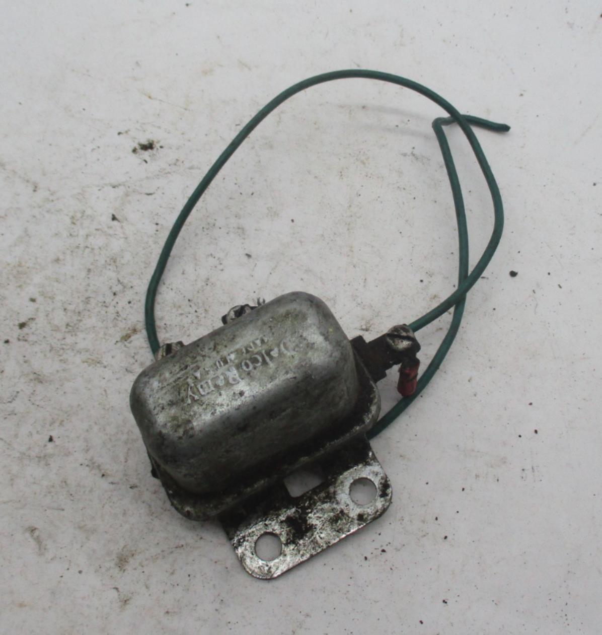 Vintage Harley Davidson original Knucklhead Panhead Starter Relay w/ cover