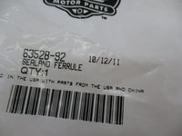 Harley Davidson Genuine NOS Sealand Ferrule 63528-92