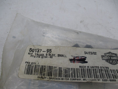 Harley Davidson Genuine NOS Small Tread 5 Slot Kit 50137-95