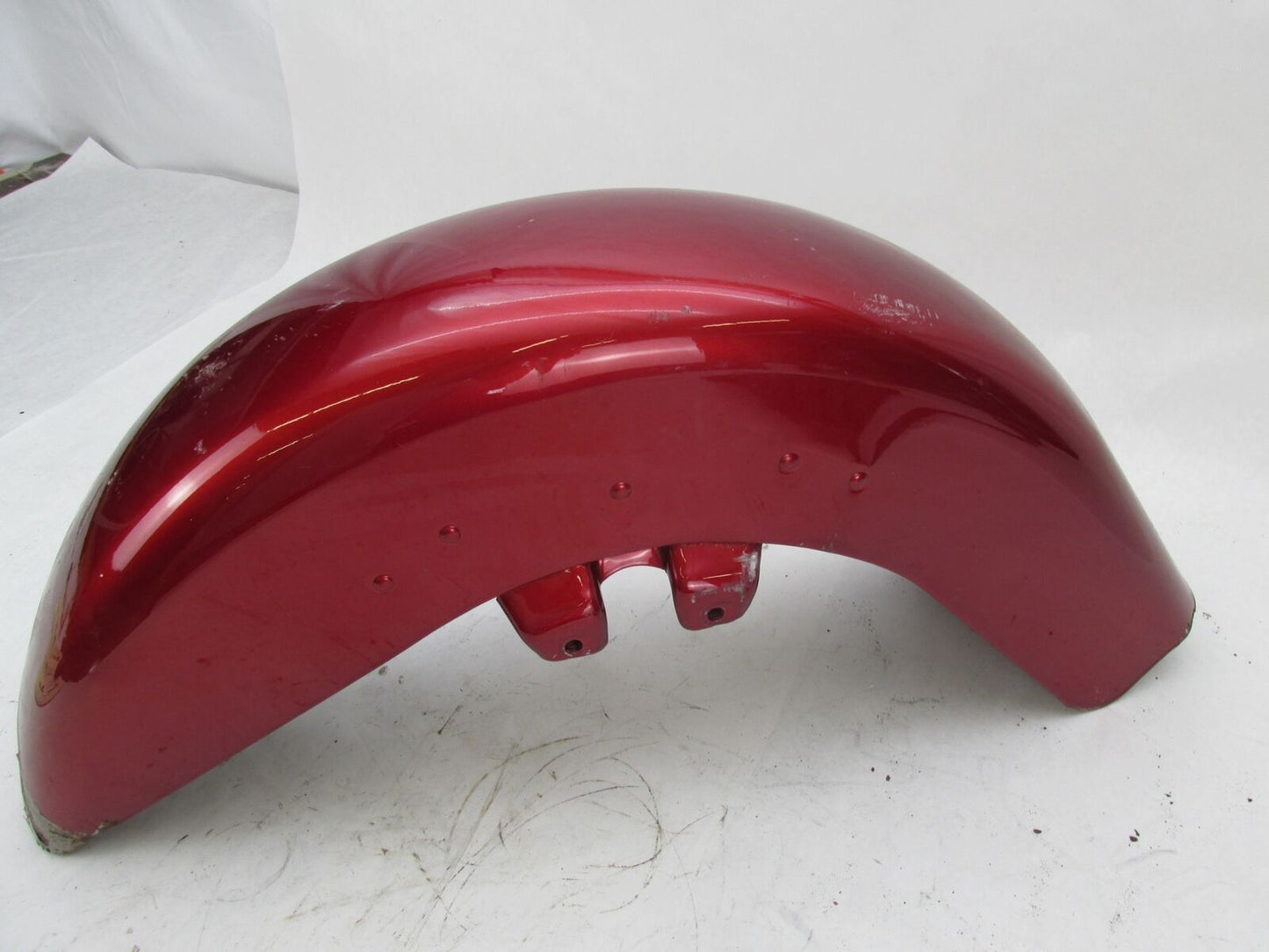 Harley Davidson Red Touring Electra Road King Glide Front Wheel Cover 7" Fender