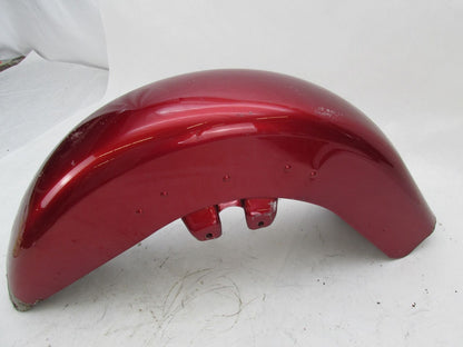 Harley Davidson Red Touring Electra Road King Glide Front Wheel Cover 7" Fender
