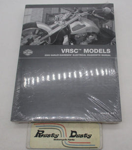 Harley Davidson 2009 VRSC Models Electrical Diagnostic Manual Book 99499-09