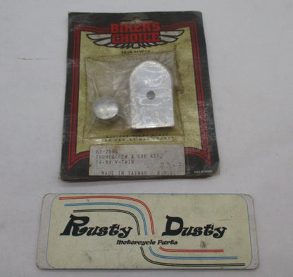Harley Davidson 1974-94 Bikers Choice Thumbscrew and Cover Kit 61-2006