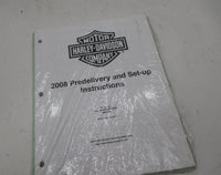 Harley Davidson NOS 2008 Pre Delivery Set-up Manual Instructions 99947-08