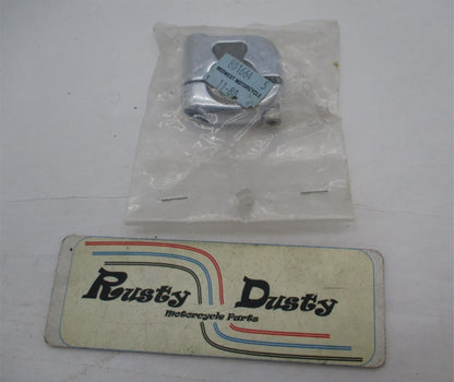 Harley Davidson Midwest Turn Signal Driving Aux Light Chrome Clamp Bracket