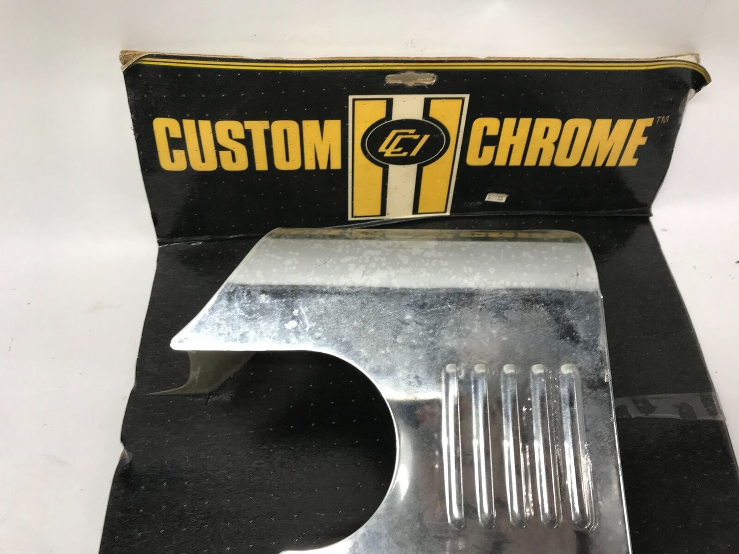 Harley Custom Chrome Louvered Transmission Cover FLT FLHT FLHS 87-91