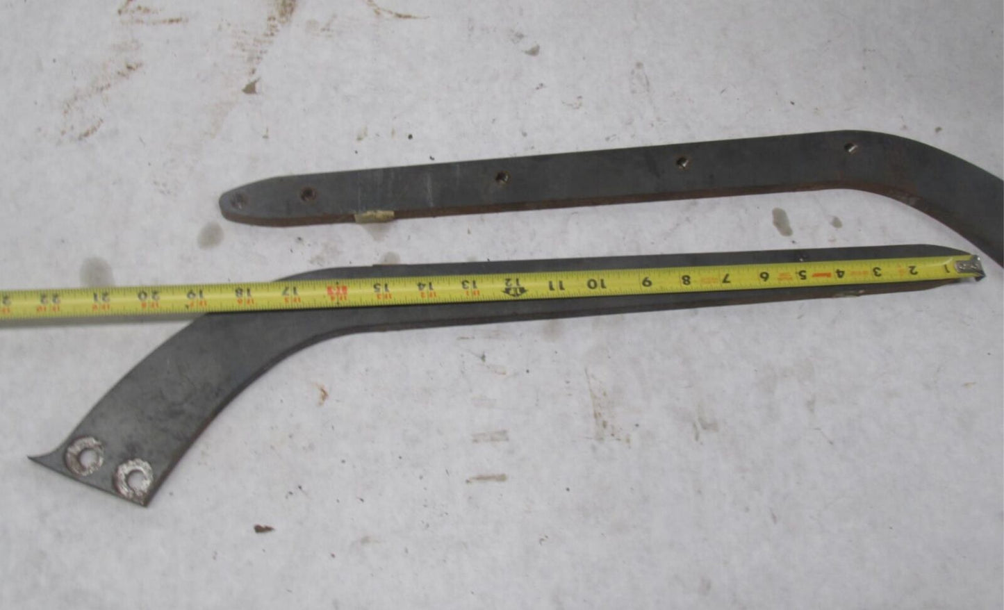 Harley Davidson Custom Chopper Raw Iron Fender Struts Softail Touring Dyna