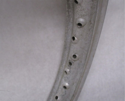 Vintage Dolomiti Aluminum 40 Spoke Motorcycle Wheel Rim 2.5 x 19" #7