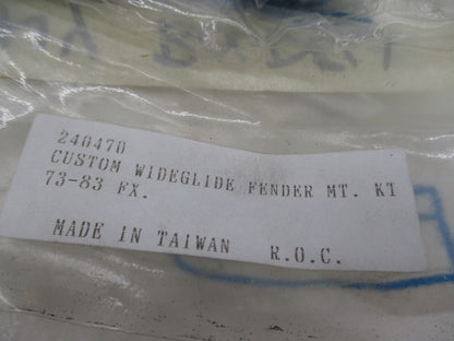 Harley Davidson 73-83 FX Custom Wideglide Front Fender Mounting Kit 240470