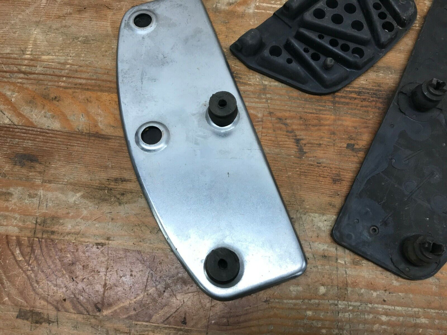 Mixed Lot of (3) Harley Davidson Floorboard Rubber Inserts Pad Footboard