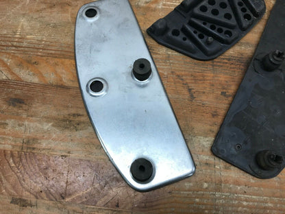 Mixed Lot of (3) Harley Davidson Floorboard Rubber Inserts Pad Footboard