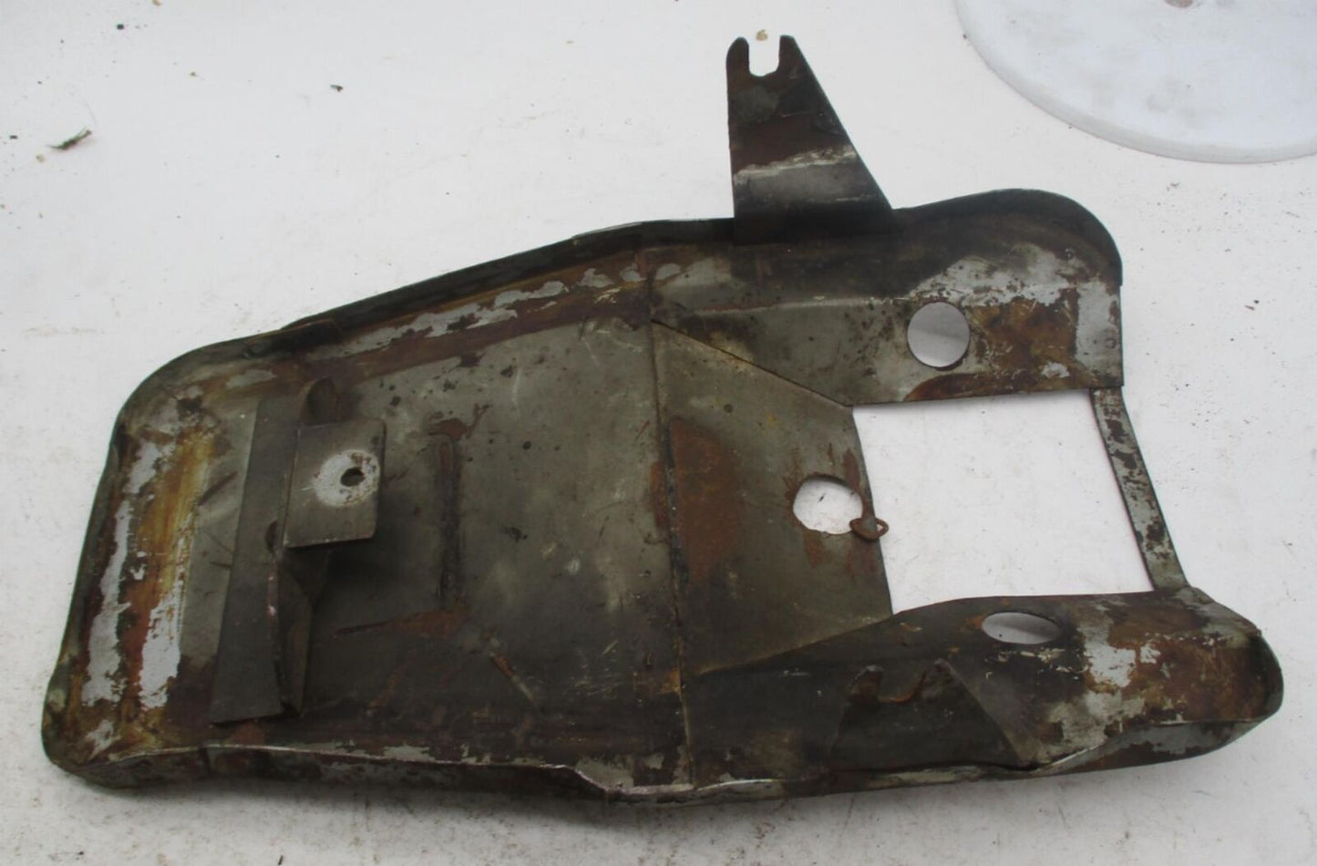 Vintage Enduro Motorcycle AHRMA Seat Pan Air Cleaner Cover Dirt Bike