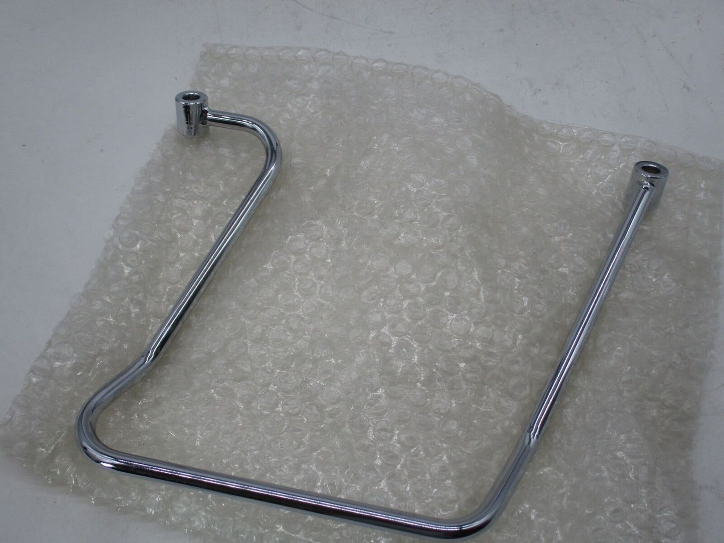 Harley Davidson Chrome Dyna Fat Bob FXD FXDB Single Saddlebag Support Bracket