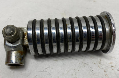 Harley Davidson Chrome Ribbed Single Rider Foot peg Highway Peg