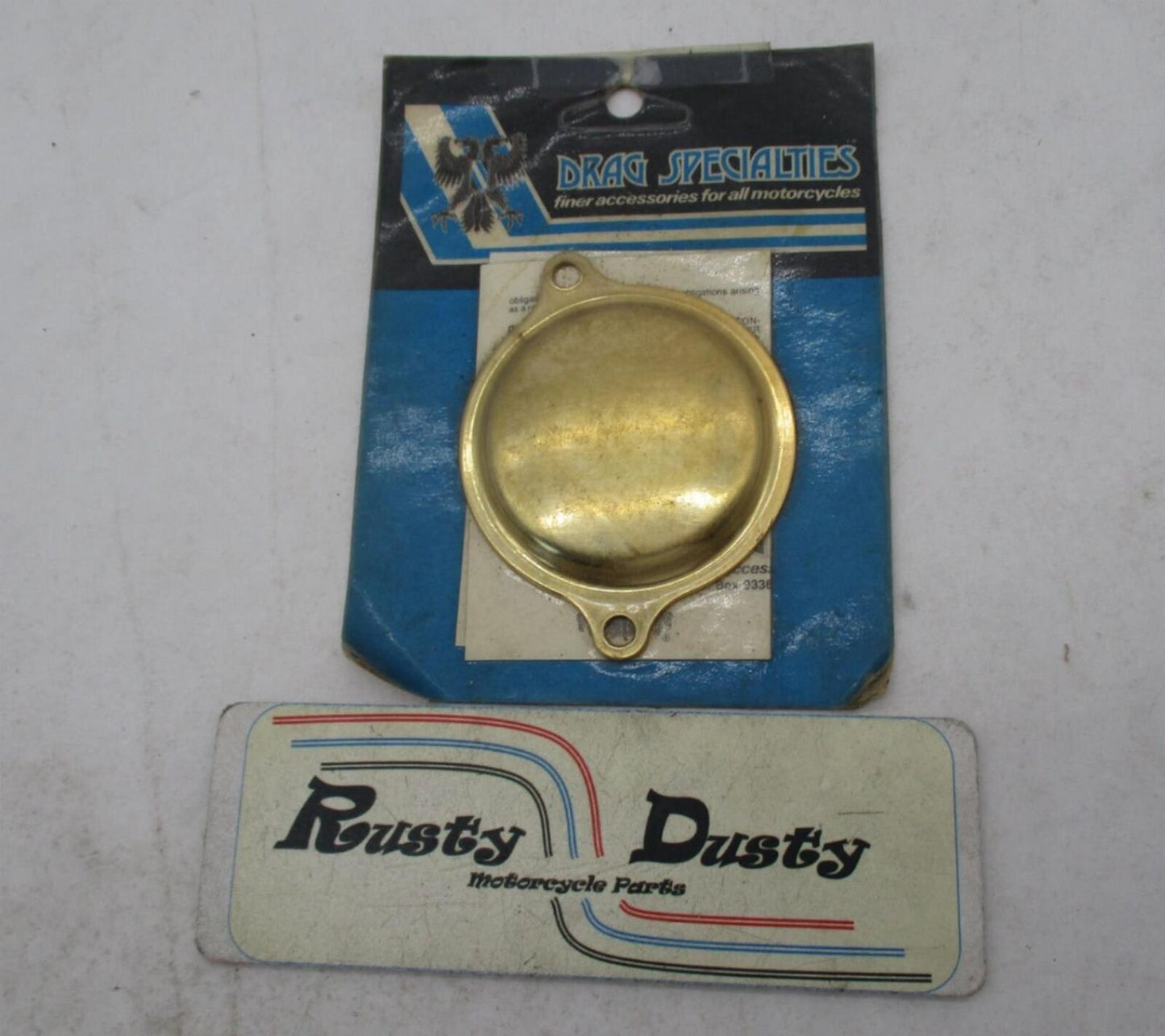 NOS Drag Specialties GL1100 Gold Cylinder Head End Cover Goldwing Honda