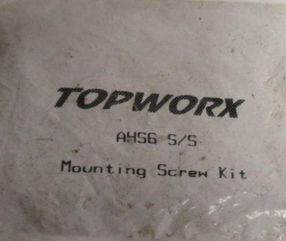 Set of 2 Topworx AHS6 S/S Mounting Screw Kit Harley Davidson