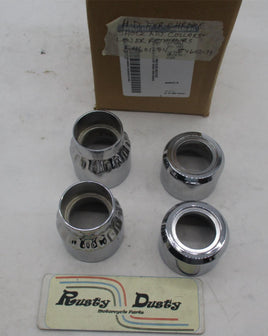 Harley Davidson FXR Chrome Shock Adjustable Collars Lower Retainers 54601-94