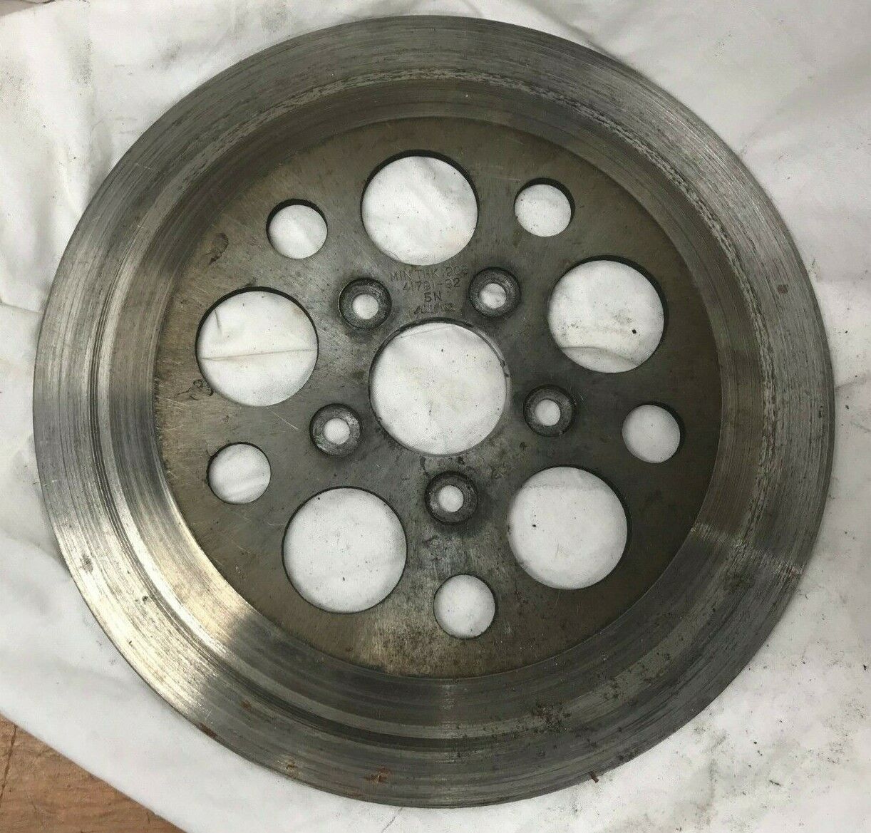 Harley Davidson 41791-92 Sunstar Rear Disc Brake Rotor Sportster *FREE SHIPPING*