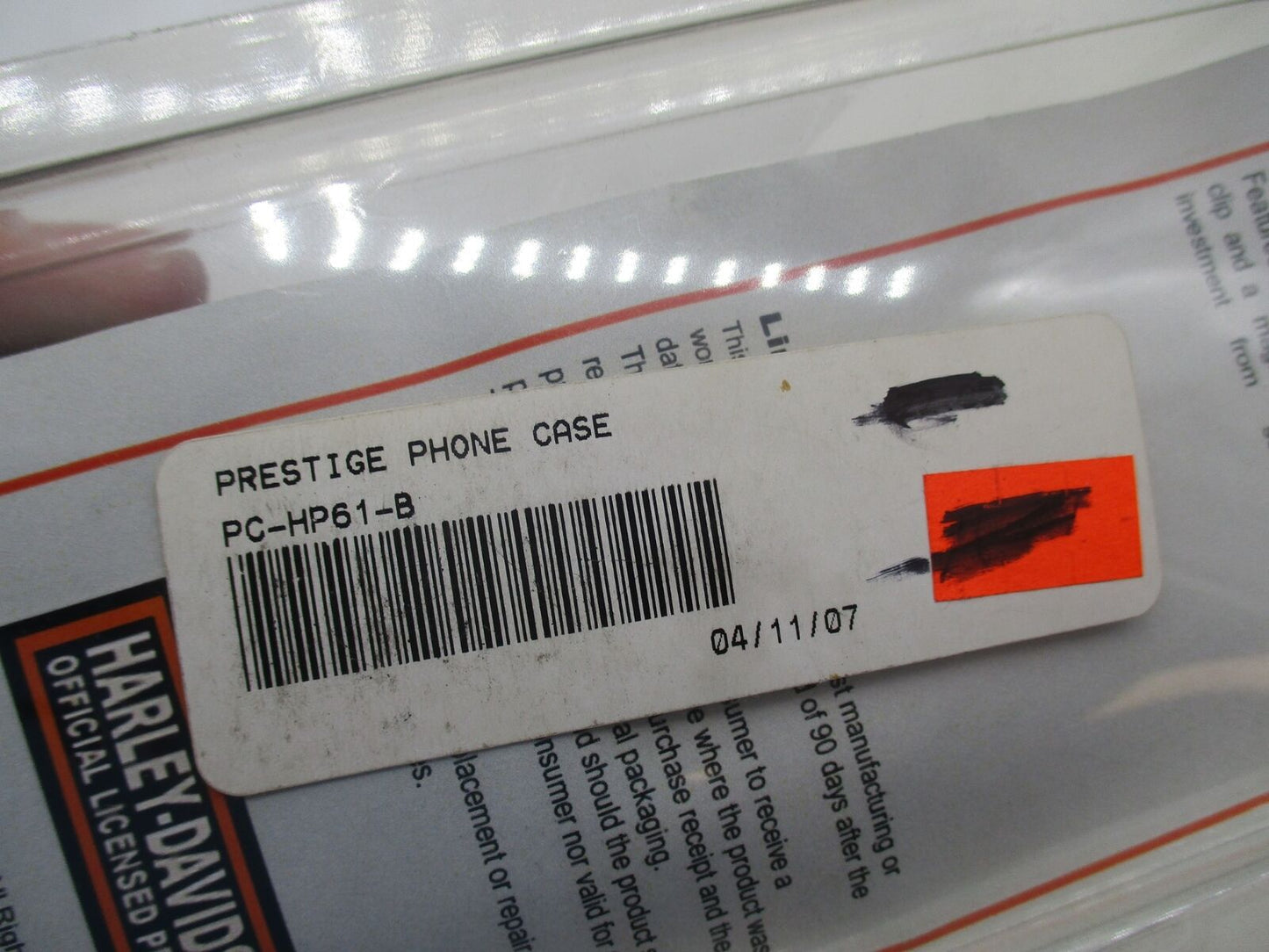 Harley Davidson Prestige Phone Case Pouch Holder PC-HP61-B